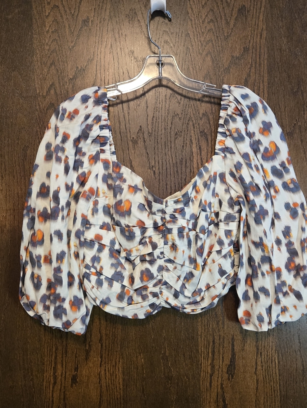 Nocturne Leopard Crop Top